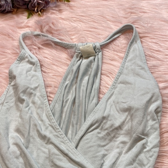 Free People Heat Wave Tank Top in Sky Blue sz XS - Picture 5 of 13